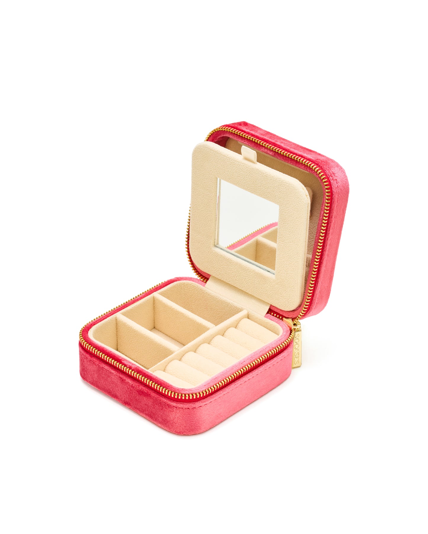 SAMT SCHMUCKKÄSTCHEN col. sunset coral, 5 Stück - direkt bestellbar