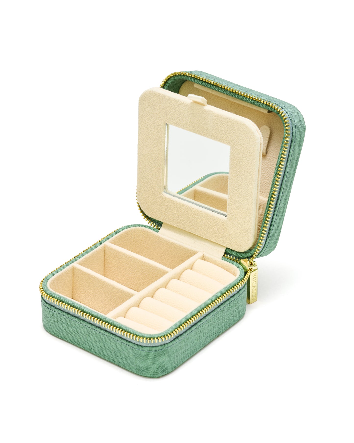 SCHMUCKKÄSTCHEN Leinen Edition col. pine green, 5 Stück - direkt bestellbar